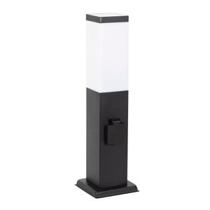 Buitenstopcontact Fiss Tuinlamp zwart met Stopcontact