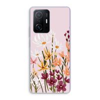 Painted wildflowers: Xiaomi 11T Pro Transparant Hoesje