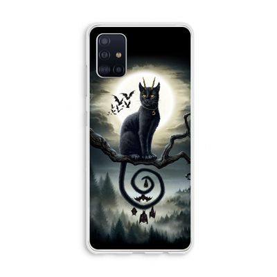 Moonlight Companions: Galaxy A51 4G Transparant Hoesje