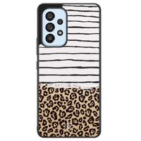 Samsung Galaxy A33 hoesje - Leopard lines