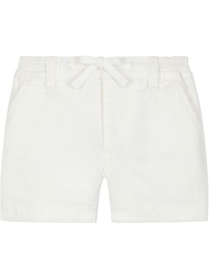 Dolce & Gabbana Kids short à taille élastiquée - Blanc