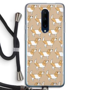Doggy: OnePlus 7 Pro Transparant Hoesje met koord