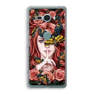 Lady Moth: Sony Xperia XZ2 Compact Transparant Hoesje