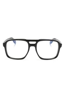 Cutler & Gross actetate pilot-frame glasses - Noir