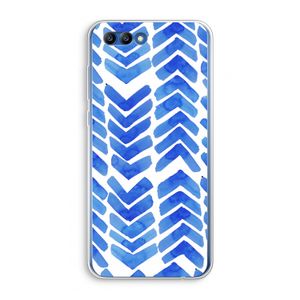 Blauwe pijlen: Honor 10 Transparant Hoesje
