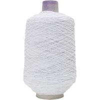 Dun, rond elastisch garen, wit, 1500 m/ 1 rol