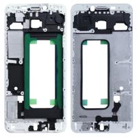 Front behuizing LCD frame bezel Plate voor Galaxy C5 (wit)