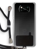 Musketon Halftone: Xiaomi Poco X3 NFC Transparant Hoesje met koord