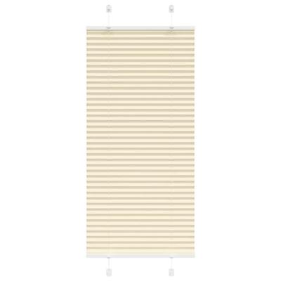 Pliss rolgordijn 65x100 cm stofbreedte 64,4 cm polyester crme