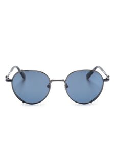 Moncler Eyewear lunettes de soleil Owlet à monture ronde - Bleu