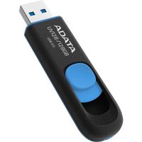 ADATA 64GB DashDrive UV128 USB flash drive USB Type-A 3.2 Gen 1 (3.1 Gen 1) Zwart, Blauw - thumbnail