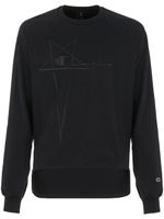 Rick Owens X Champion x Champion sweat à encolure ras du cou - Noir - thumbnail