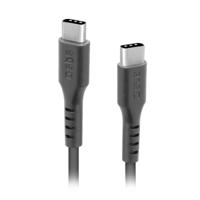 SBS TECABLETCC31K USB-kabel 1,5 m USB 3.2 Gen 1 (3.1 Gen 1) USB C Zwart - thumbnail