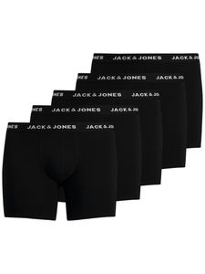 Jack & Jones Jack & Jones Plus Size Boxershorts Heren JACHUEY 5-Pack Zwart