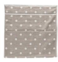 Rico Borduur Handdoek 50 x 100 cm 005 Beige/Wit