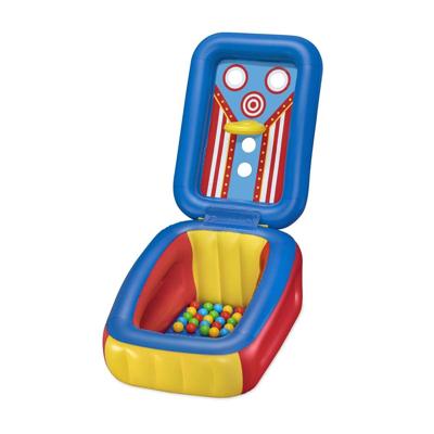 Bestway Opblaasbare Kinderzwembad met Ballen 110x81x62 cm +2 Jaar Tuin 52635