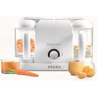 BEABA Babycook Duo Baby Robot bianco e argento