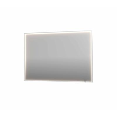 Spiegel INK SP19 120x4x80 cm incl. direct LED-Verlichting Rondom en Spiegelverwarming Mat Wit