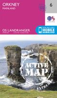 Wandelkaart - Topografische kaart 6 Landranger Active Orkney - Mainland | Ordnance Survey