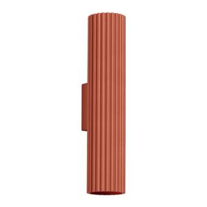 Wandlamp KARBON 30 rood oker