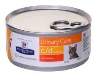 HILL'S PRESCRIPTION DIET Feline c/d Multicare Nat kattenvoer Kip 156 g