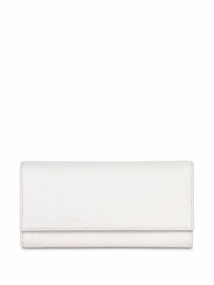 Yu Mei portefeuille pliant Sebastian en cuir - Blanc