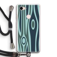 Bast B: Pixel 3 Transparant Hoesje met koord