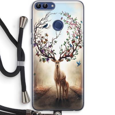 Seasons Change: Huawei P Smart (2018) Transparant Hoesje met koord