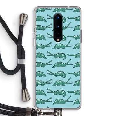 Kroko: OnePlus 8 Transparant Hoesje met koord