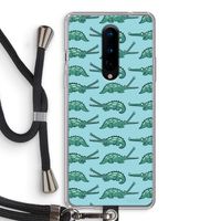 Kroko: OnePlus 8 Transparant Hoesje met koord