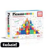 PicassoTiles magneetset 101-delig