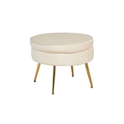 Poef Chanelle Beige 52 cm