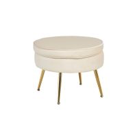 Poef Chanelle Beige 52 cm