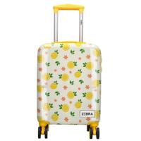 Zebra Trends Avonturier Kinderkoffer Meisjes-Lime