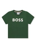 BOSS Kidswear t-shirt en coton à logo imprimé - Vert - thumbnail