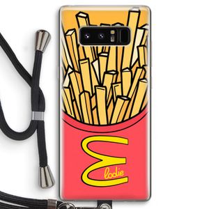 McElodie: Samsung Galaxy Note 8 Transparant Hoesje met koord
