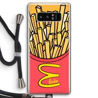 McElodie: Samsung Galaxy Note 8 Transparant Hoesje met koord