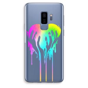 Hold My Heart: Samsung Galaxy S9 Plus Transparant Hoesje