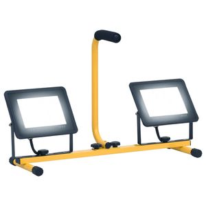 VidaXL Spotlight met handvat led 2x50 w koudwit