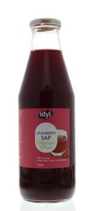 Idyl Cranberrysap ongezoet (750 ml)