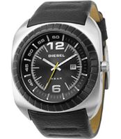 Horlogeband Diesel DZ1276 Leder Zwart 32mm