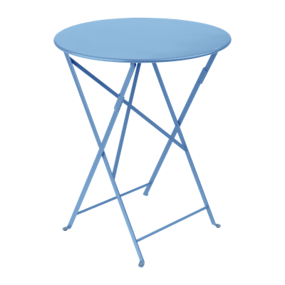 Fermob Bistro tuintafel Ø 60 cm Maya blue