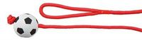 Trixie voetbal aan touw schuimrubber drijvend (6X6X100 CM) - thumbnail