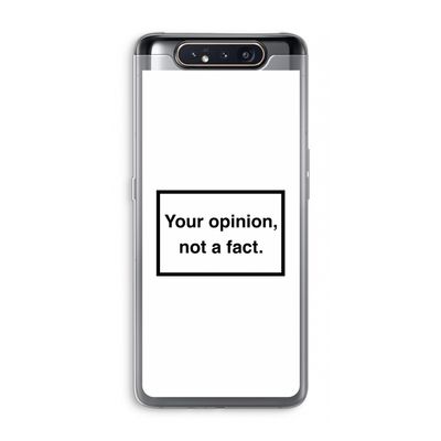 Your opinion: Samsung Galaxy A80 Transparant Hoesje