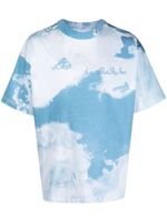 BLUE SKY INN t-shirt à imprimé tie-dye - Bleu