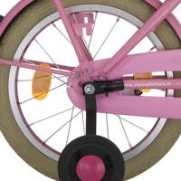 Alpina achterwiel 16 remnaaf j20 roze zink spk