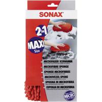 Sonax 04281000 spons Rechthoekig Microvezel Rood 1 stuk(s) - thumbnail