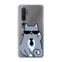 Cool cat: Xiaomi Mi Note 10 Transparant Hoesje