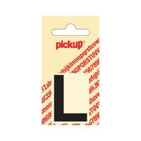 Plakletter Helvetica 40 mm zwart L Pickup - Pickup