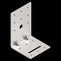 Hoeksteun / Verstevigingshoek 75x60x60 mm Tuindeco - Tuindeco